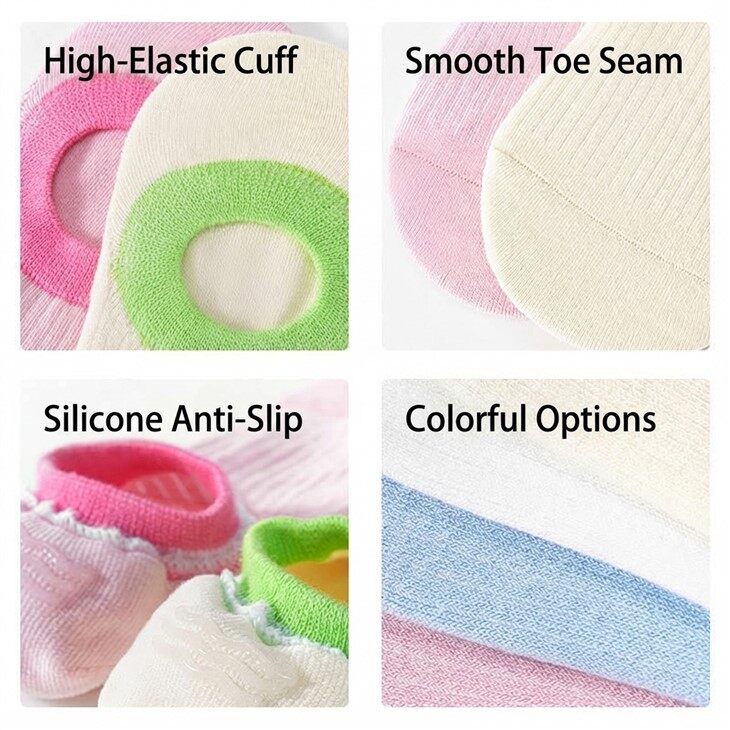 Ladies Short White Socks manufacturers