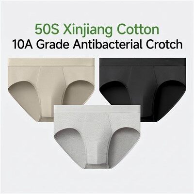 Calzoncillos de puro algodón para hombre