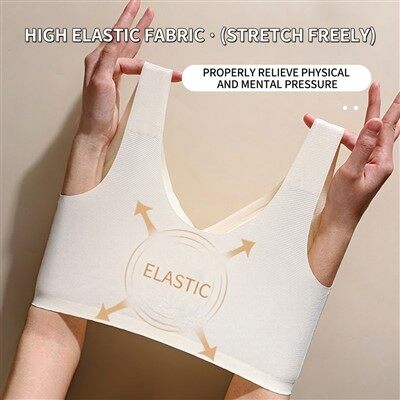 Sujetador de lactancia de puro algodón