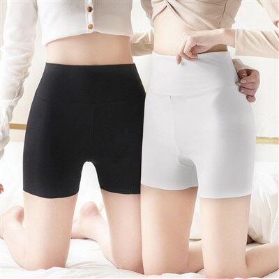 女性用ハイウエスト ボクサーパンツ-