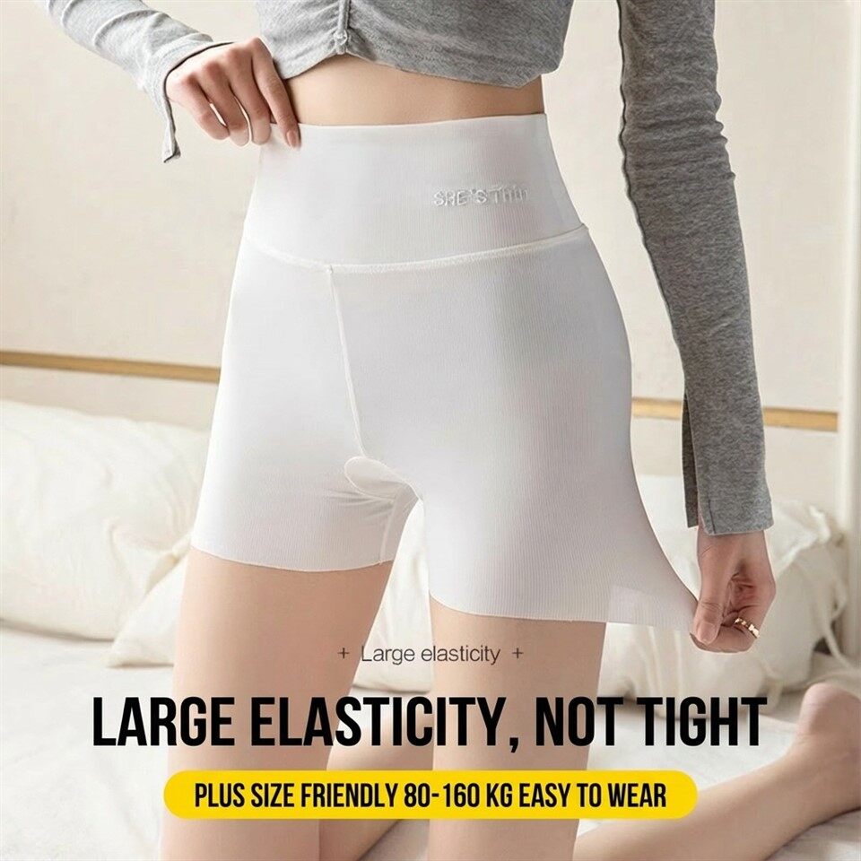 Women's High-waisted Boxer Shorts high quality