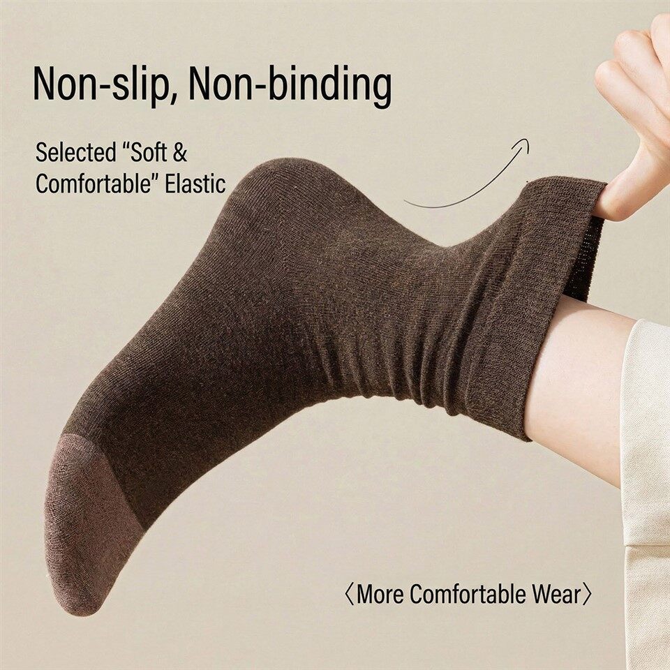Women's Pure Cotton Mid-calf Socks best