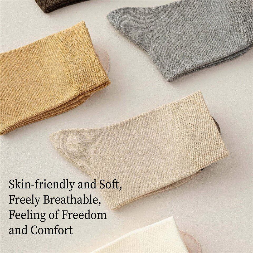 Women's Pure Cotton Mid-calf Socks price