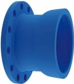 Front view of pipe fitting