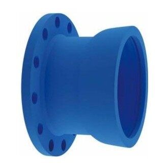 Front view of pipe fitting