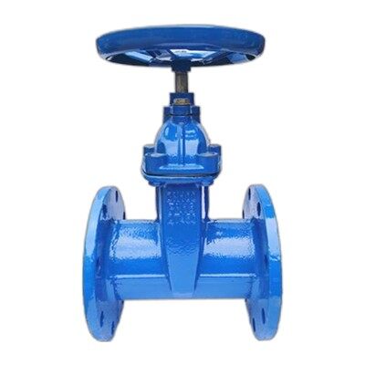 Válvula de gaveta com vedação macia-de haste oculta