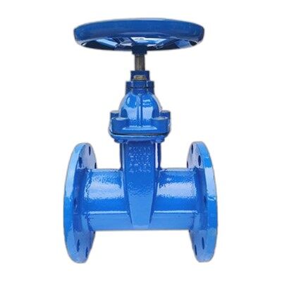 Válvula de gaveta com vedação macia-de haste de aço inoxidável