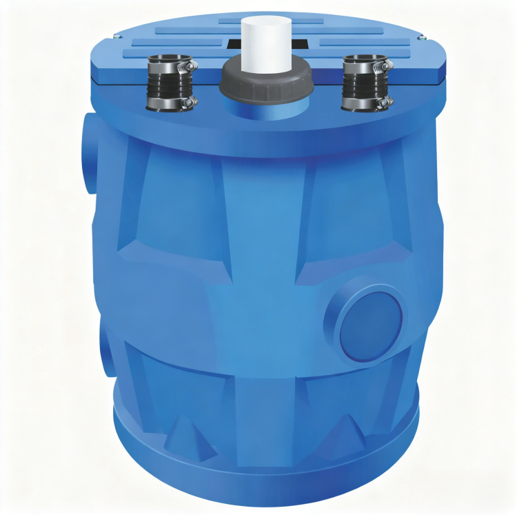 Sisseehitatud tünnitüüpi integreeritud reovee tõstejaam