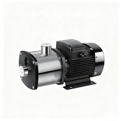 Pompe multicellulaire horizontale en acier inoxydable pour usage léger, petit alésage