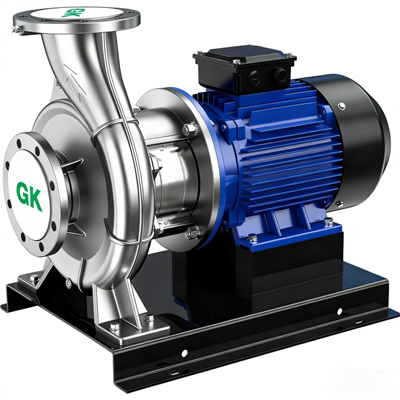 Pompe centrifuge à aspiration unique