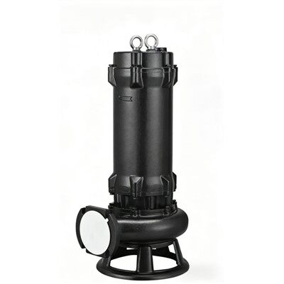 Bomba submergible d'aigües residuals amb tallador