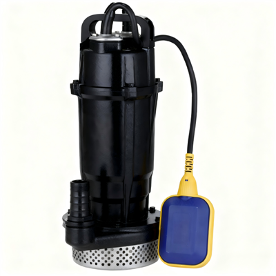 Bomba submergible d'aigües residuals amb interruptor de flotador