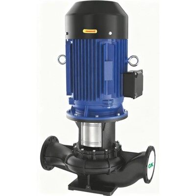 縦型単段インライン遠心ポンプ-