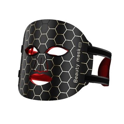 Masque facial de luminothérapie LED