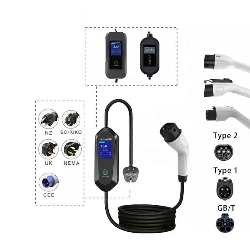 16A Portable Ev Car Charger best
