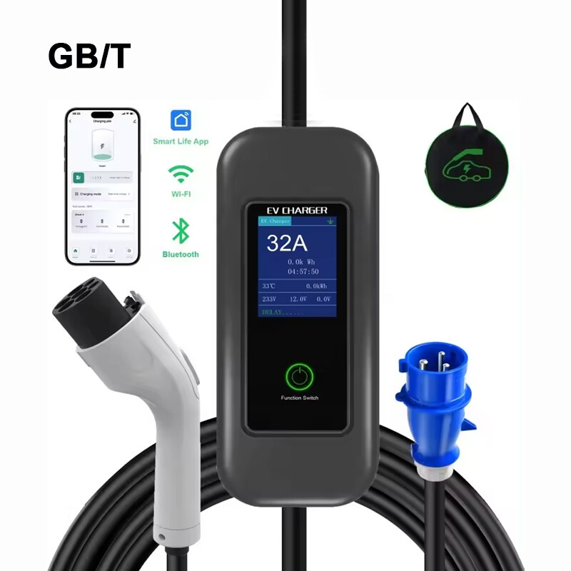 22KW Portable Ev Car Charger