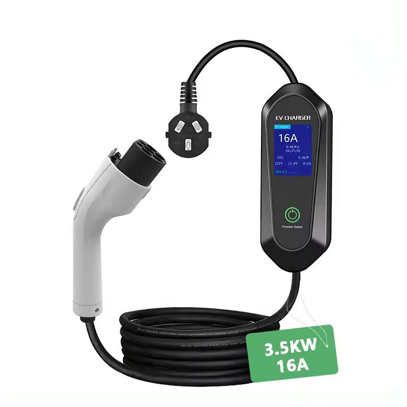 7KW Portable Ev Car Charger