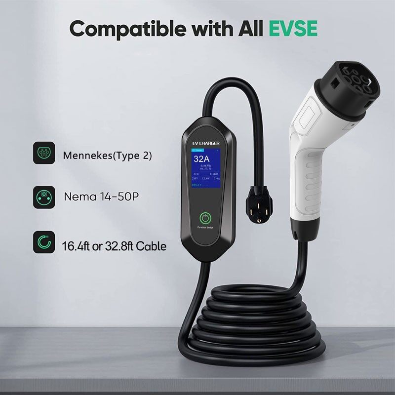 7KW Portable Ev Car Charger high quality