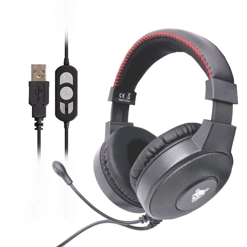 Casque d'ordinateur avec microphone