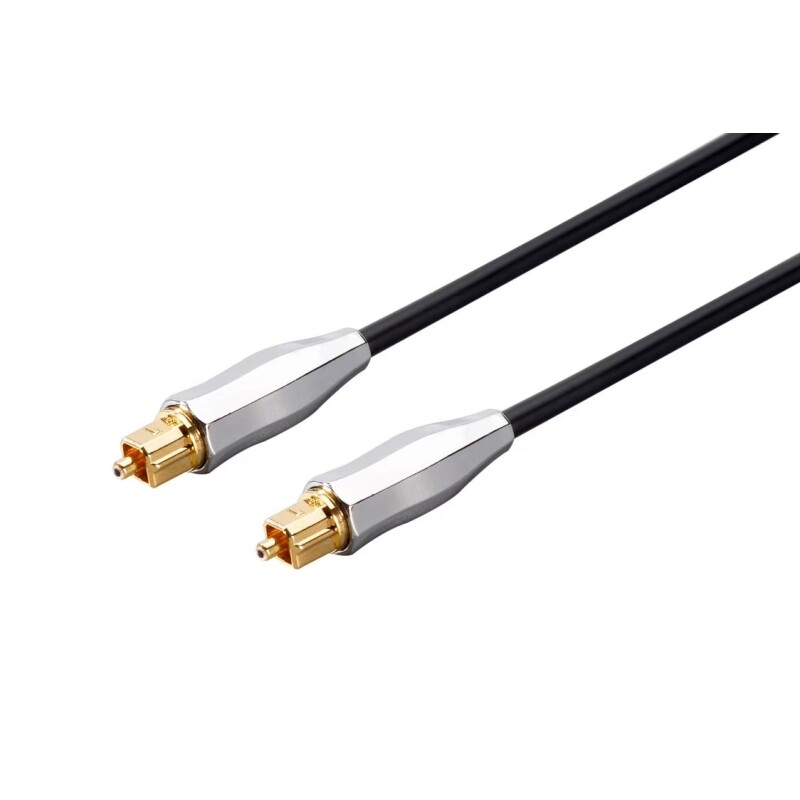 Metal Toslink Fiber Optic Cable