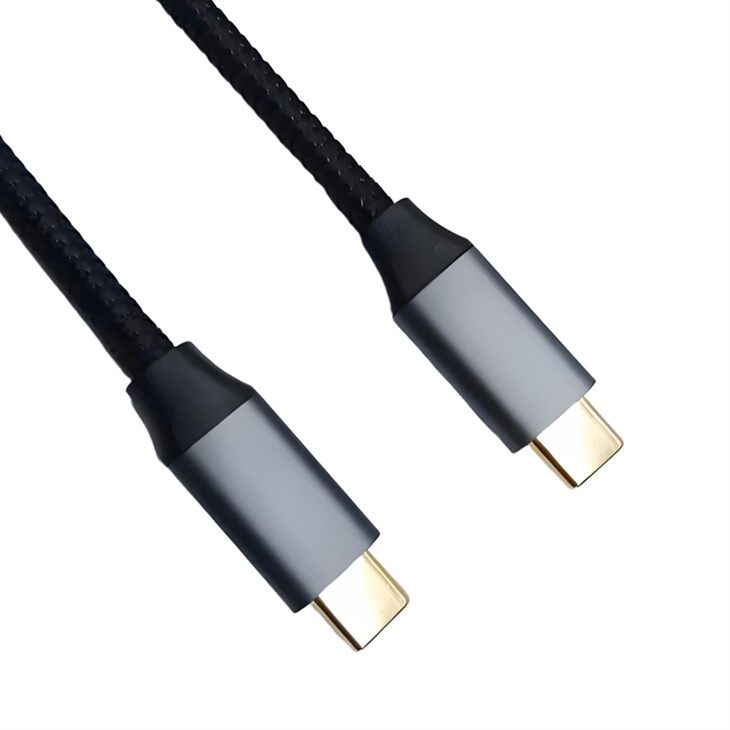 Câble USB Type C plaqué or