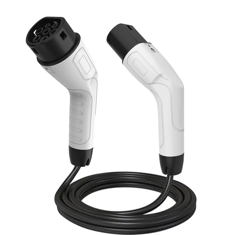 2 tipo automobilio įkrovimo laidas