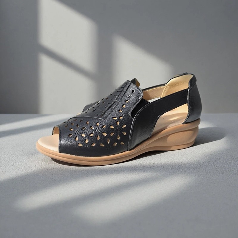 Flower Cut Out Sandals best