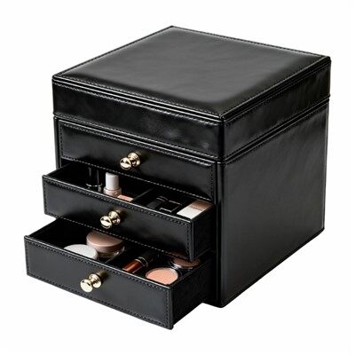 منظم مكياج جلدي