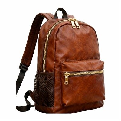 Кожена ученическа раница