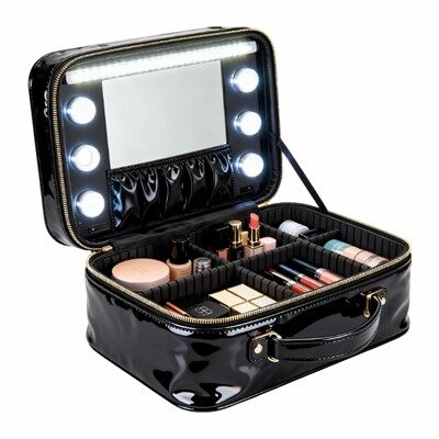 حقيبة مكياج مضاءة