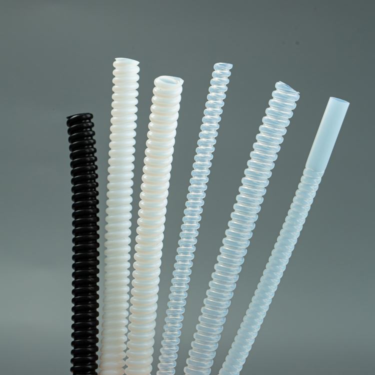 3/4 "ท่อ PTFE ลูกฟูกท่อทนความร้อน PTFE ท่อที่ซับซ้อน