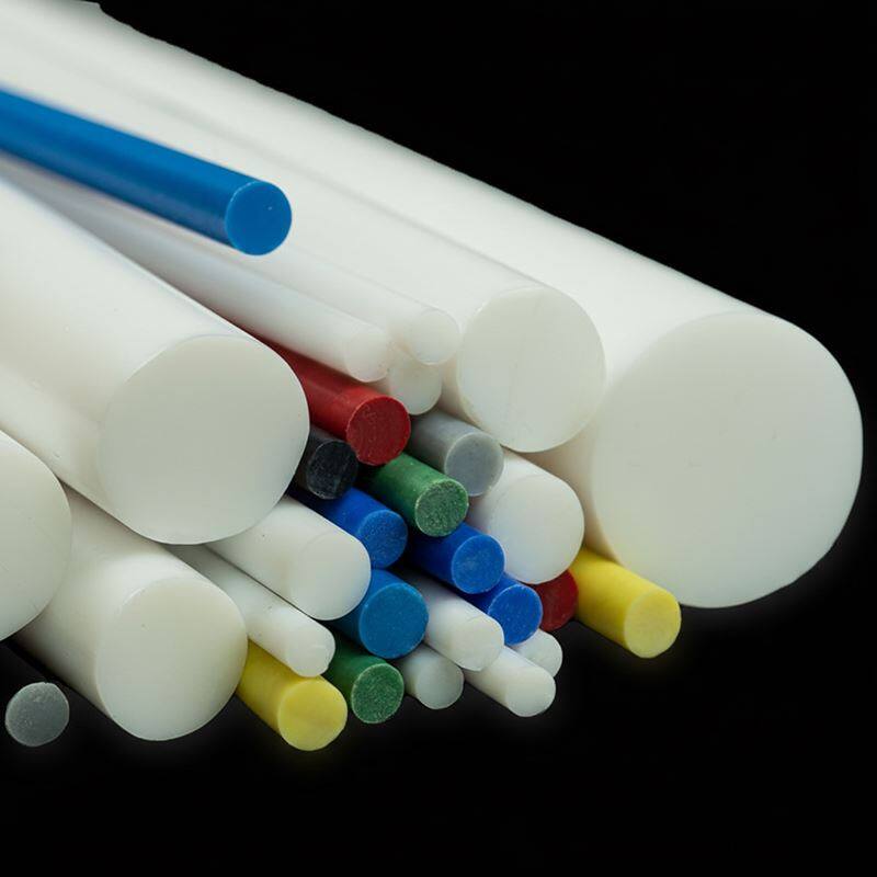 Asta vergine in teflon con barra in PTFE stampato chimico 25 mm