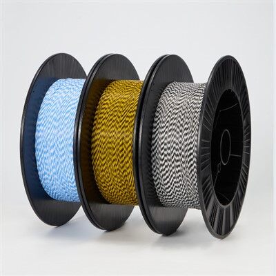 PTFE Zebra (Spirali) Sħana Shrink Tubing 0.035" 0.032'' 0.038''