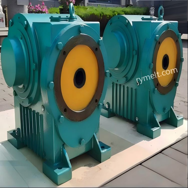 Continuous casting machine gearbox