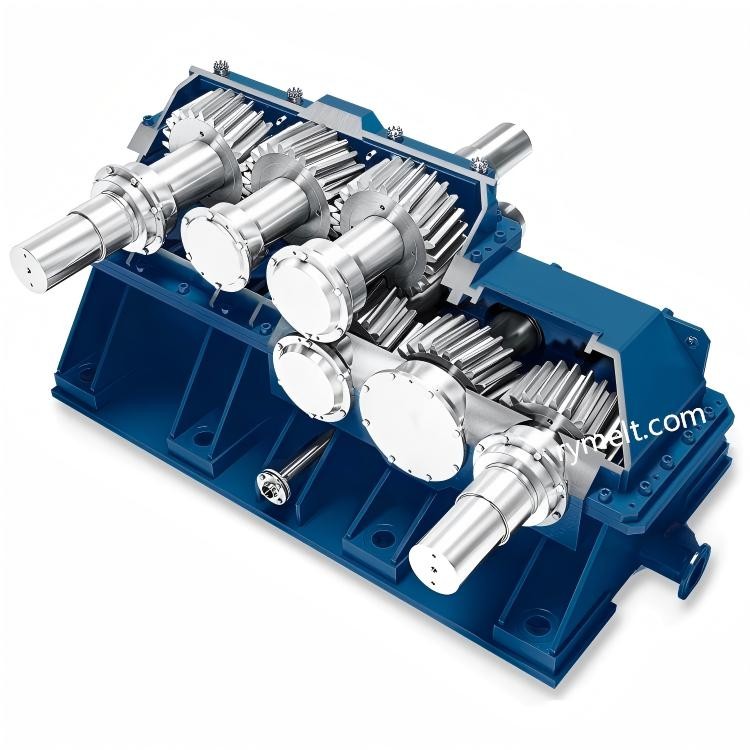 Industrial gear reducer for continuous caster