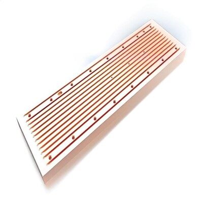 Placa de motlle de coure