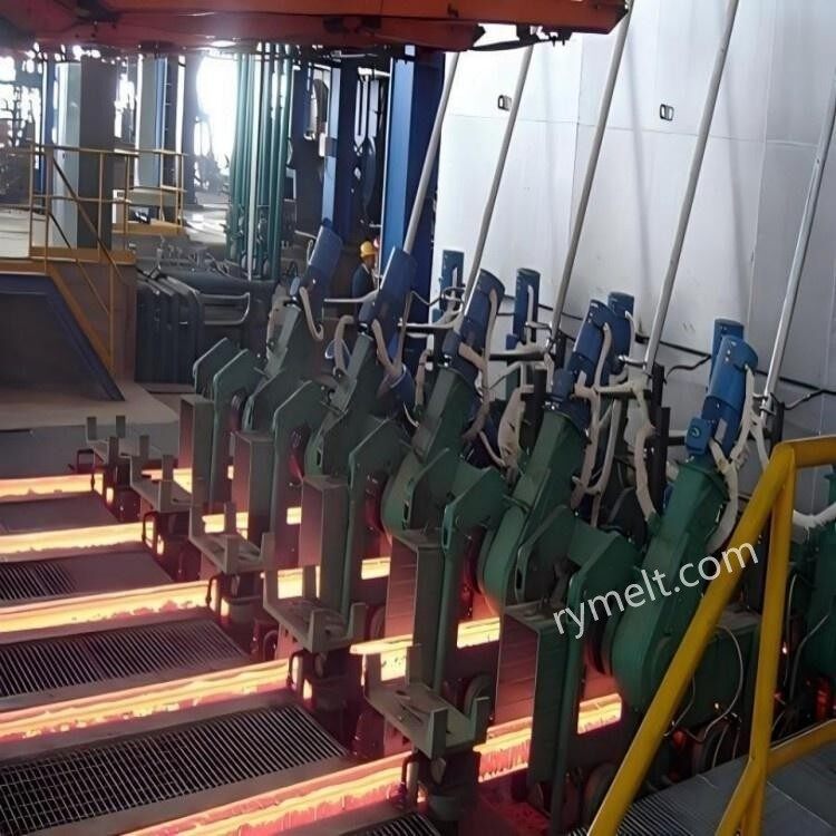 Withdrawal and straightening machine