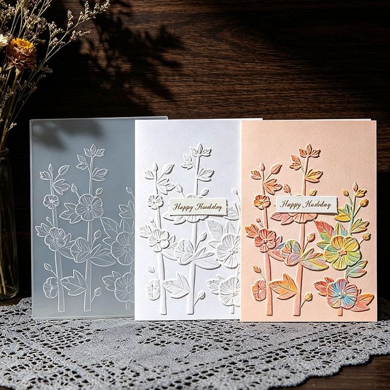 Country Floral Embossing Folder best