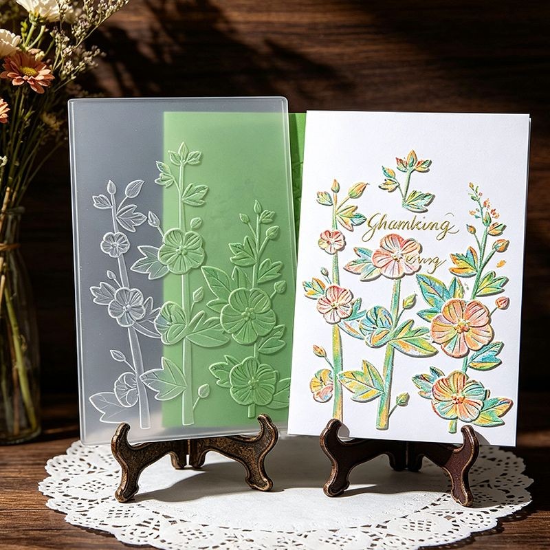 Country Floral Embossing Folder factory