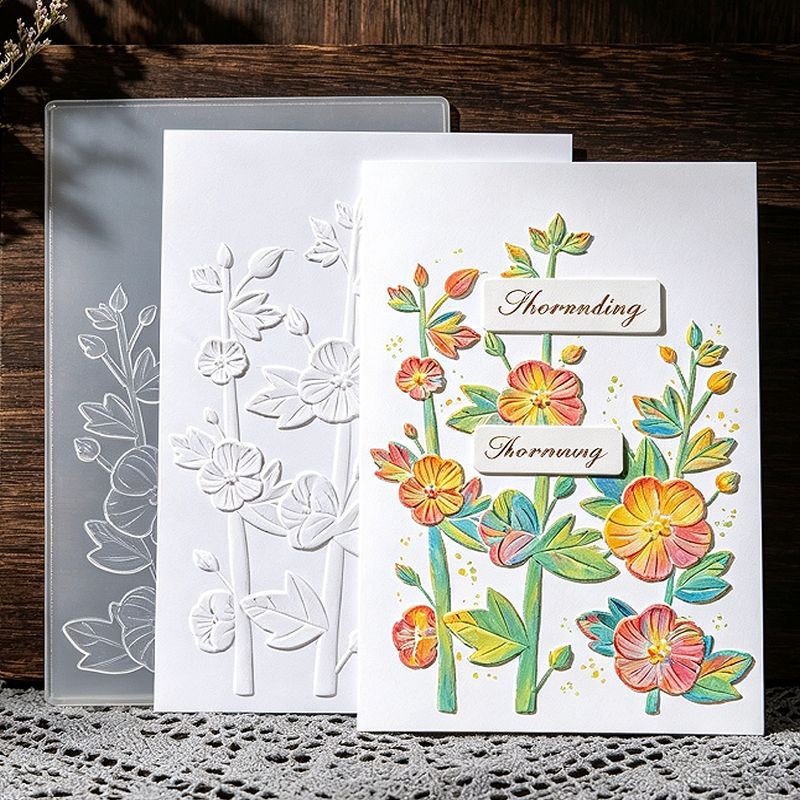 Country Floral Embossing Folder best
