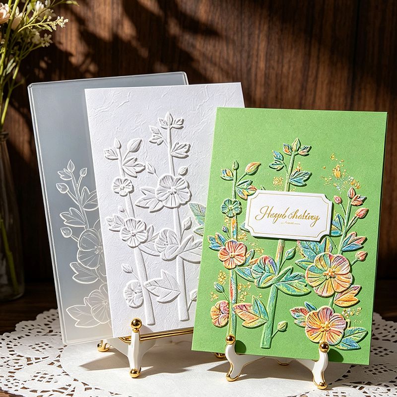 Country Floral Embossing Folder