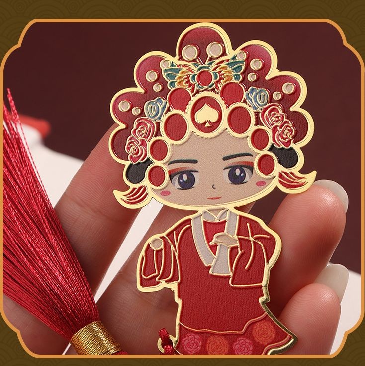 Vintage Metal Bookmark high quality
