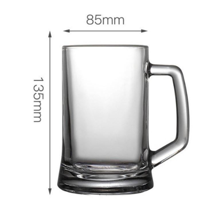 Dimple Pint Glass With Handle high quality
