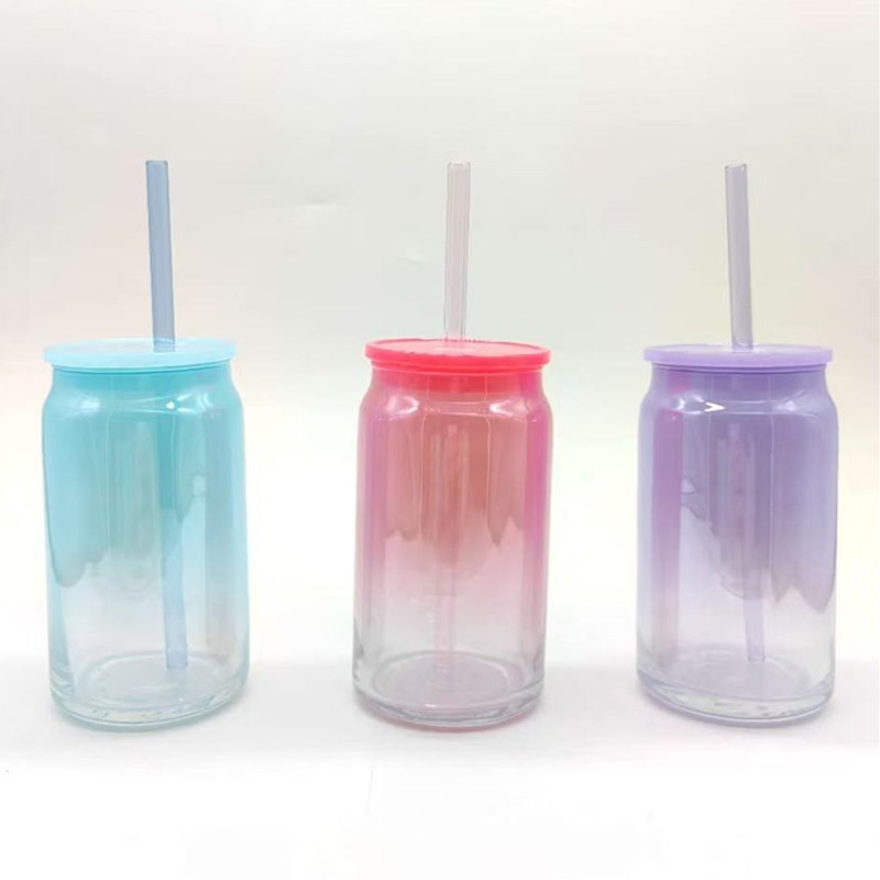 Frosted Beer Can Glass price