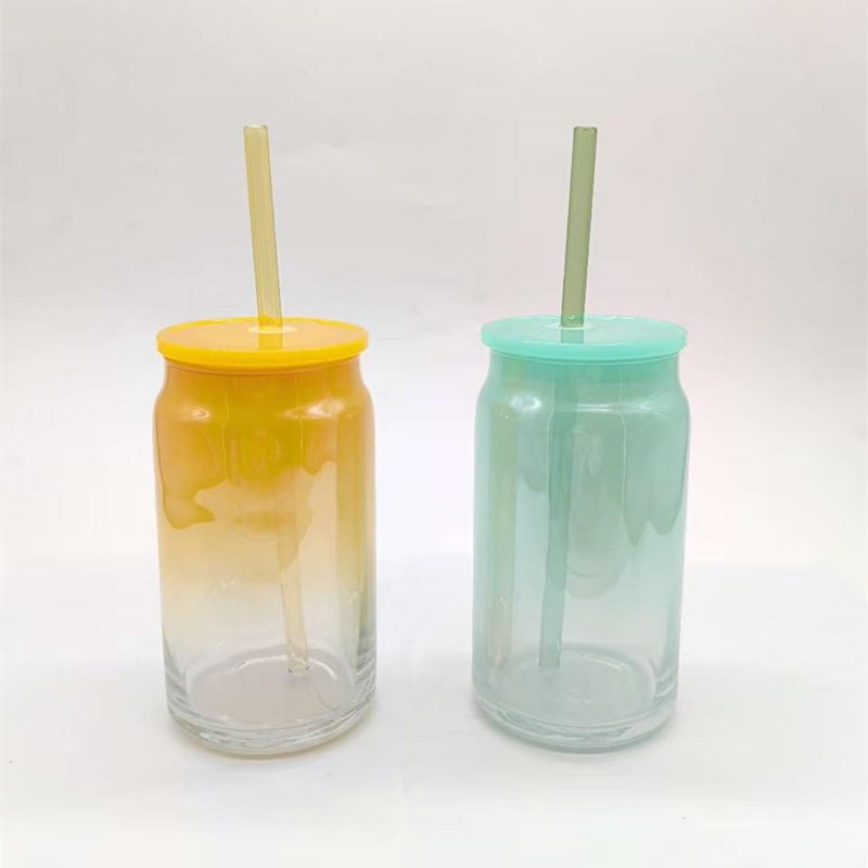 Frosted Beer Can Glass high quality