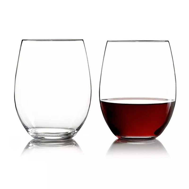 Grey Stemless Wine Glasses factory