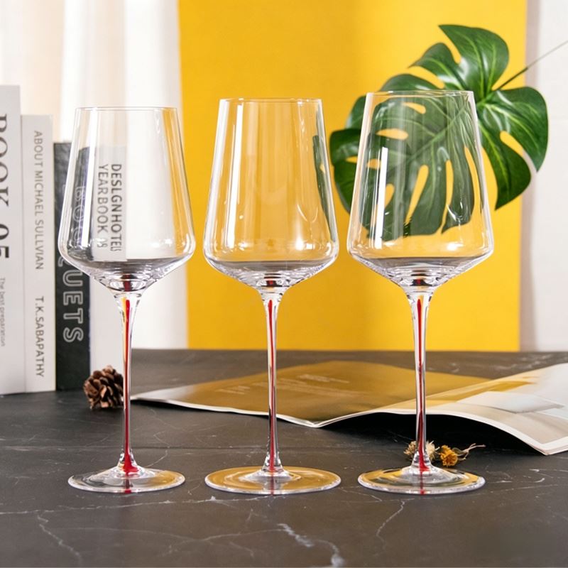 Red Wine Glasses Long Stem