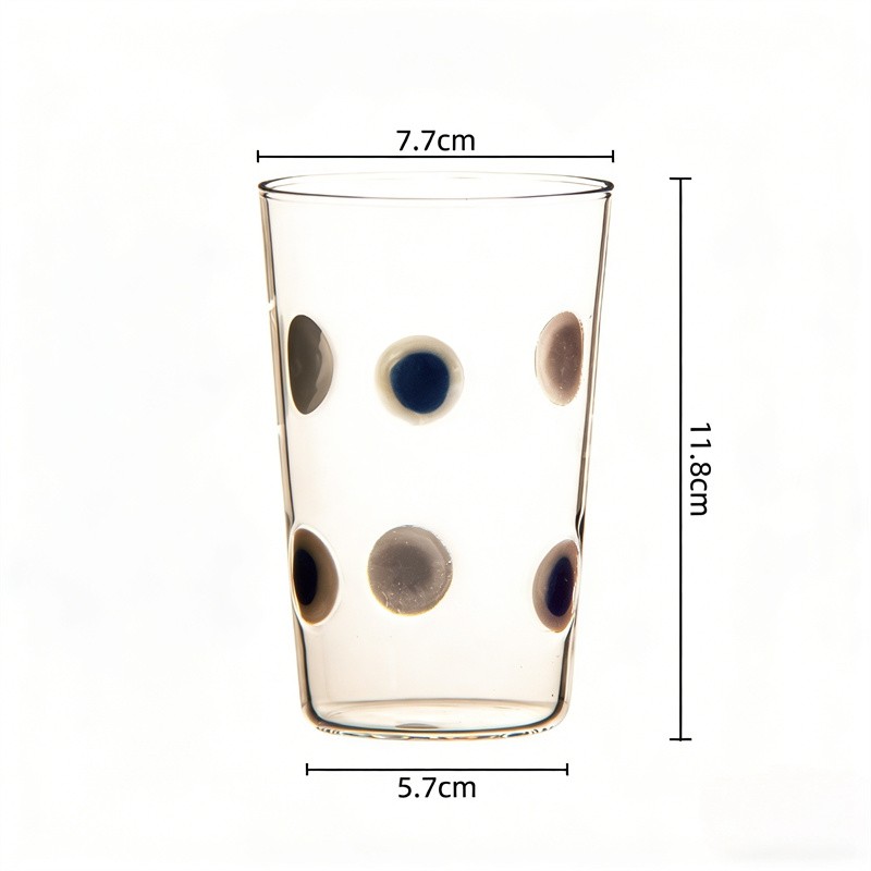 Polka Dot Glass Tumblers factory