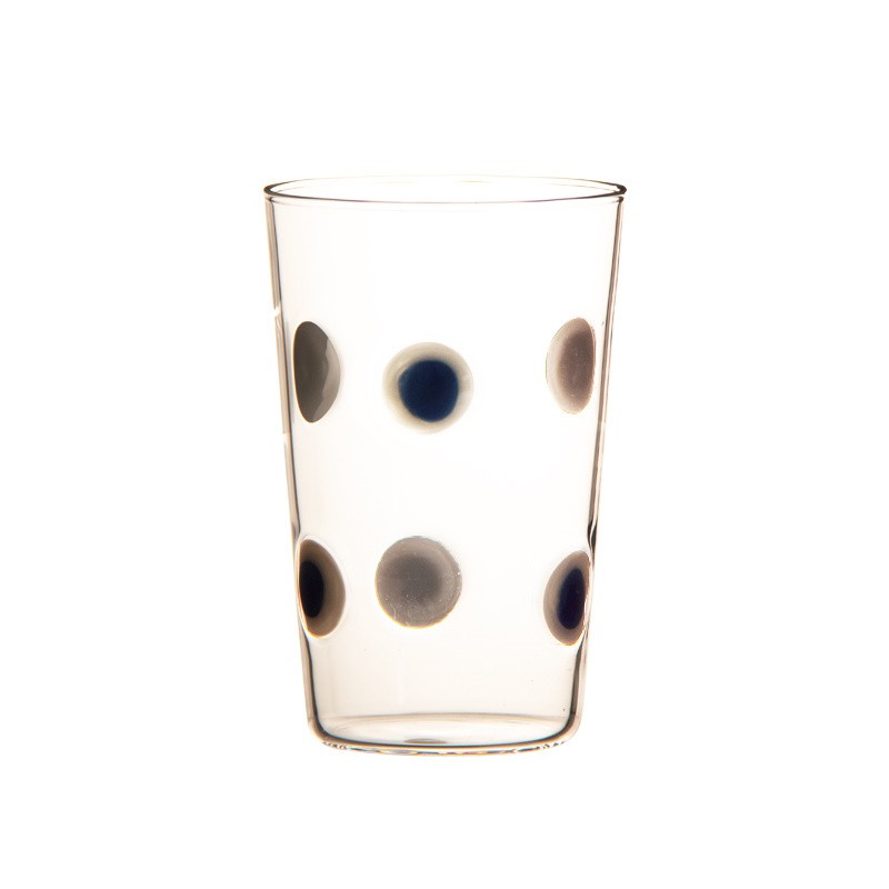 Polka Dot Glass Tumblers high quality
