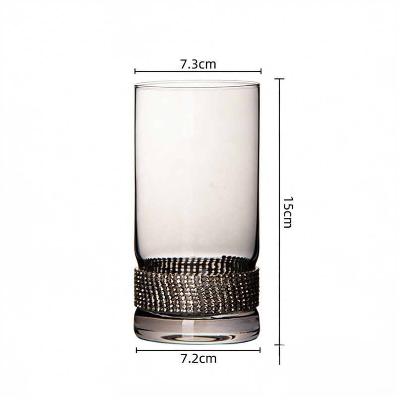 Rhinestone Tumbler Glass Set factory